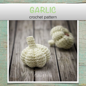 GARLIC Crochet Pattern for beginners image 1