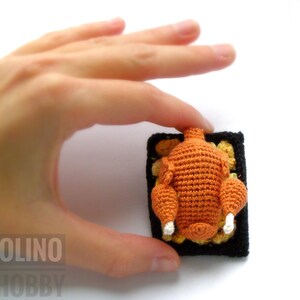 ROASTED TURKEY Crochet Pattern miniature image 3