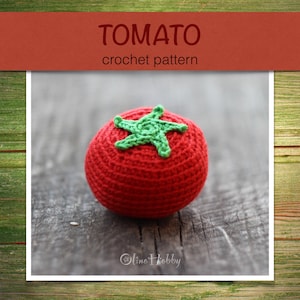 TOMATO Crochet Pattern for beginners image 1