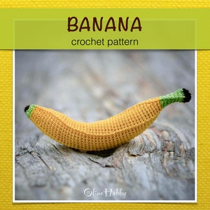 Banana Crochet Pattern for beginners image 1