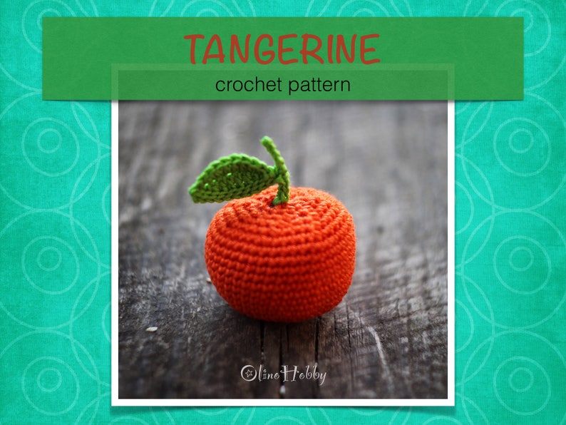 MANDARIN Crochet Pattern for beginners image 1