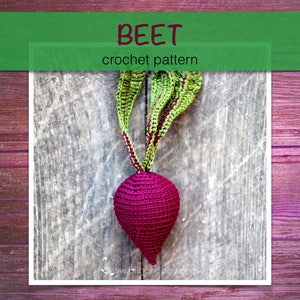 BEETROOT Crochet Pattern for beginners