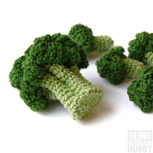 BROCCOLI Crochet Pattern PDF Crochet broccoli pattern image 3