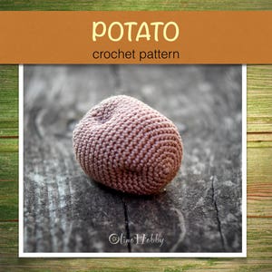 POTATO Crochet Pattern for beginners image 1