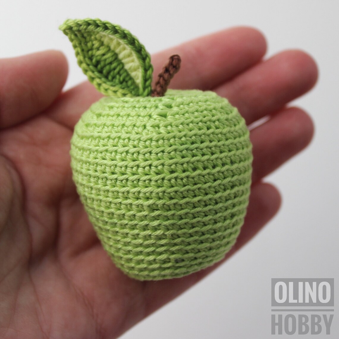 APPLE Crochet Pattern PDF Crochet Apple Pattern Amigurumi Etsy Australia