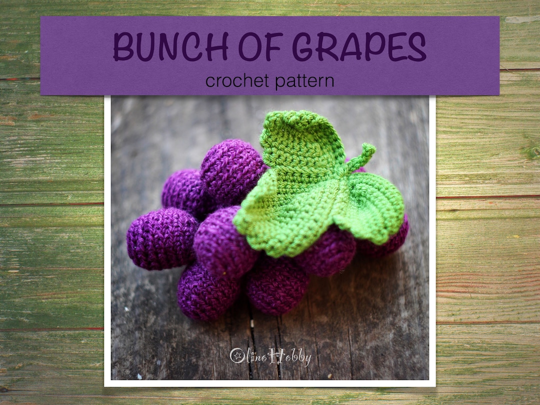 その他 1920s French Crocheted Grape Decoration 1920s French Crocheted Grape Decoration