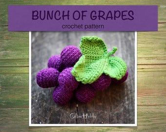 GRAPE Crochet Pattern for beginners