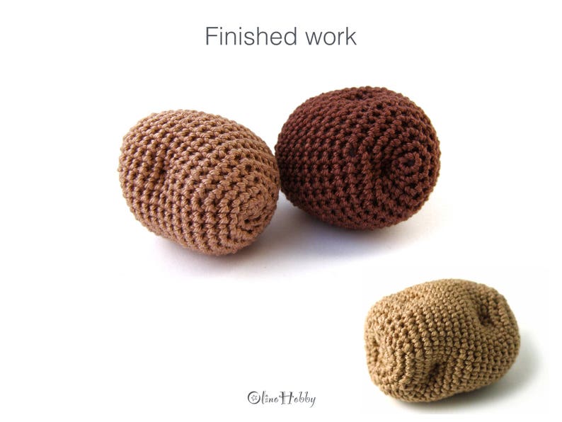 POTATO Crochet Pattern for beginners image 6