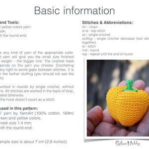 BELL PEPPER Crochet Pattern for beginners image 5