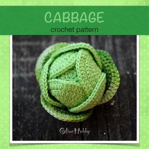 CABBAGE crochet pattern for beginners
