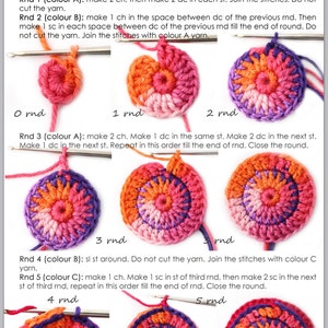 JELLYFISH 4-in-1 Set of Crochet Patterns for beginners image 5