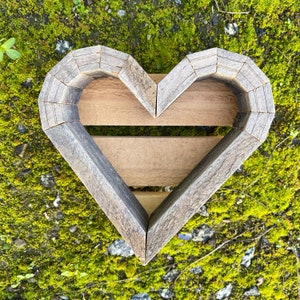 7 Succulent Heart Arrangement / Living / Gift / Valentines Day image 7