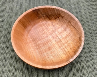 Plato de madera para cambio de monedas, arce