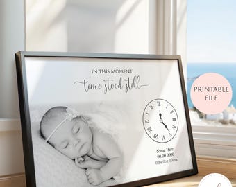 Decalzone Inc - In These Moments Time Stood Still Wall Decal - Names & Dates Quote Vinyl Art Mural Sticker - Foto 9