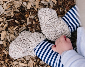 Unisex Baby Booties for Boys or Girls - Knitted Booties in Sizes 3 Months to 2 Years - Hand Knit Toddler Booties - Unisex Baby Gift