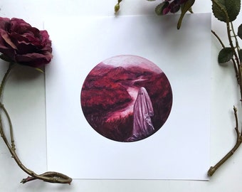 Pink Ghost - Giclee Print