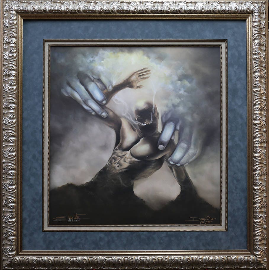 Day One Creation Of Man Is A Limited Edition Work Of Art By Etsy