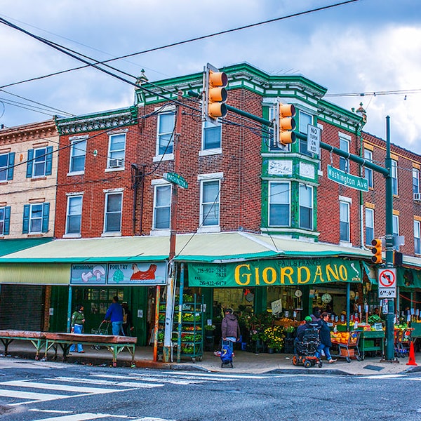 Italian Market at South Philadelphia ,Canvas Art,wall art,Photo