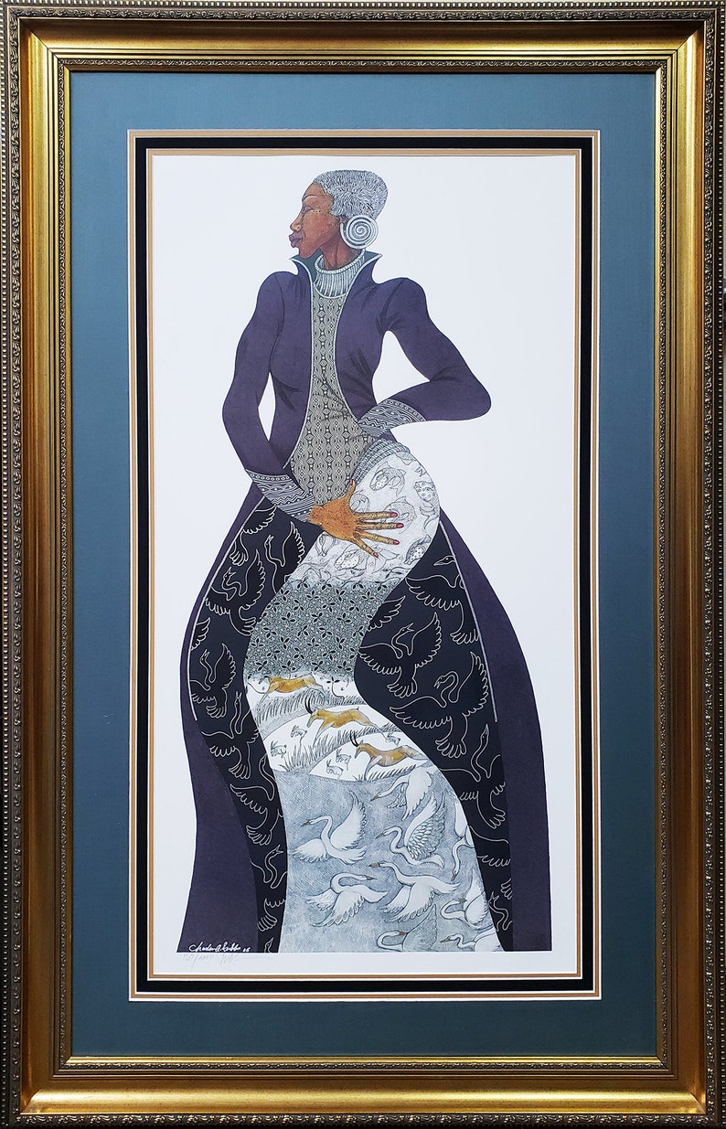 Winter By Charles Bibbs Is limited Edition LithographBlack Etsy