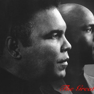The Greatest(Joran and Muhammad Ali) Giclee on Canvas (12x14)