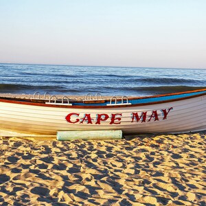 Photography Art of Cape May NJ Beach ( Canvas Art,Wall Art) 24x36