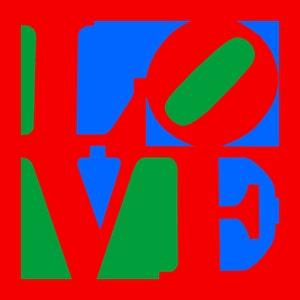 Love Robert Indiana Print - Etsy
