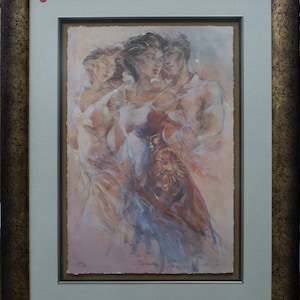 Love secrets by Gary Benfield (Limited Edition)  Framed and matted