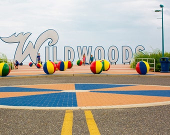 Fun at wildwood,Photograph,Canvas Art(20x27) Prints,Wall art,Ocean Art,Photo.