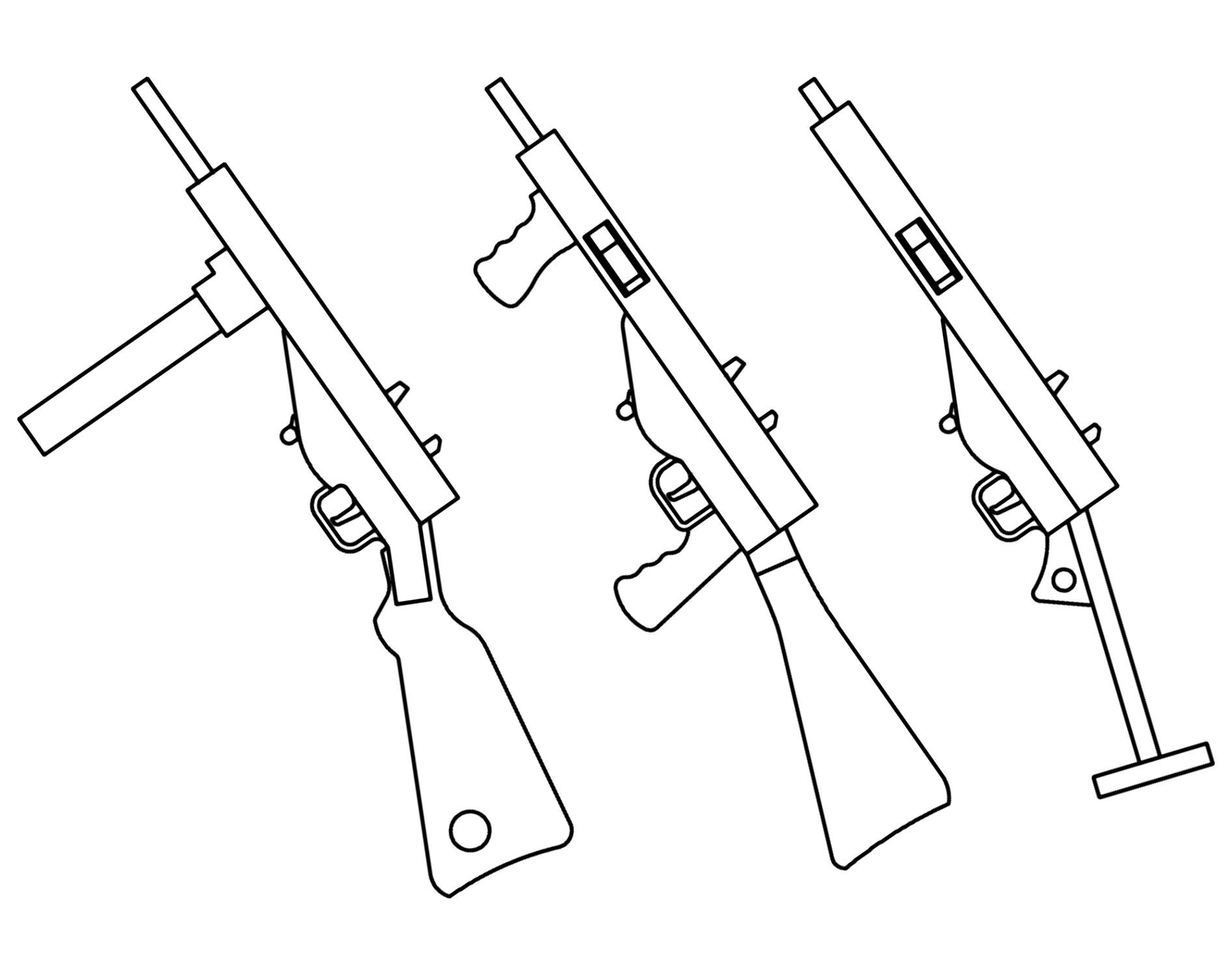 Sten Rubber Band Gun Plans Etsy