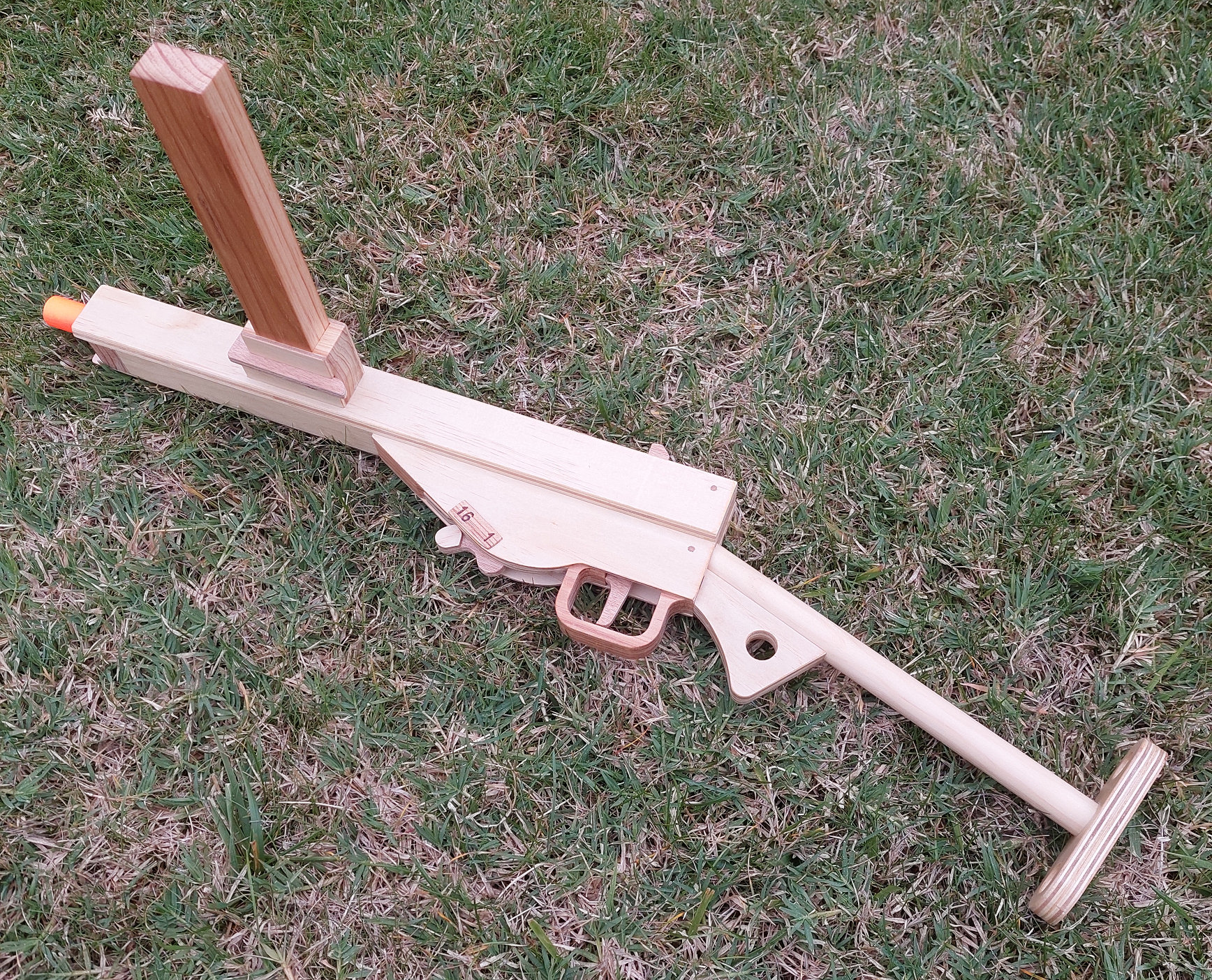 Sten Rubber Band Gun Plans Etsy