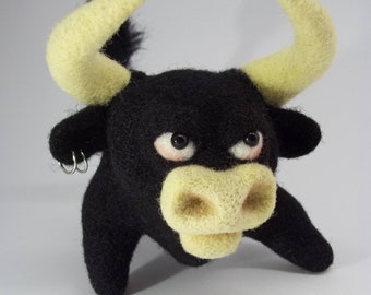 Angry Bull Etsy