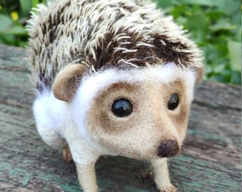 realistic hedgehog stuffed animal