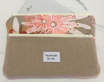 Australian Flowers Print iPad, Tablet or Laptop Wallet, Case, Cover, sleeve