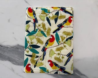 Rainbow Lorikeet Print A5 Bookcover