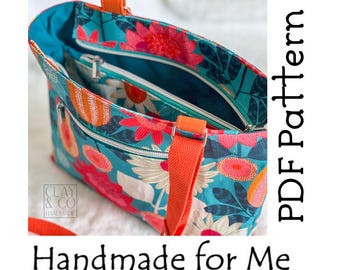 Medium Sized Crossbody HandBag PDF Sewing Pattern- The Phillippa Crossbody
