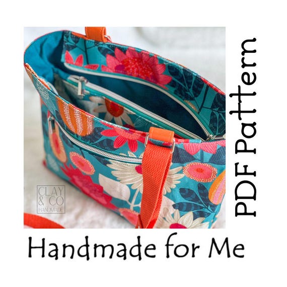 Medium Sized Crossbody HandBag PDF Sewing Pattern- The Phillippa Crossbody