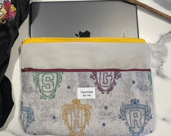 Hogwarts House iPad Laptop Wallet, Sleeve holder