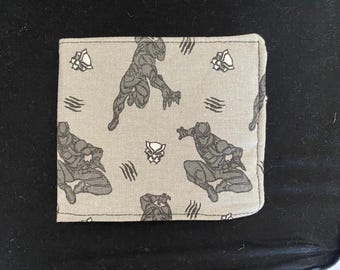 Black Panther Fabric Wallet Tweenager Teenager wallet