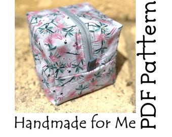 Beginner Friendly Boxy Pouch Sewing Pattern