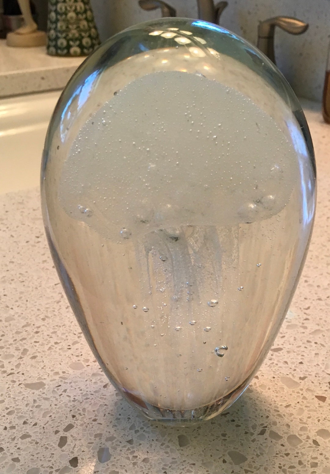 Paperweight Glow in the Dark Jellyfish - Etsy