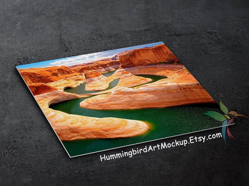 Download 8x10 Metal Print Mockup 5:4 Ratio Mock Up Template 20x25 ...