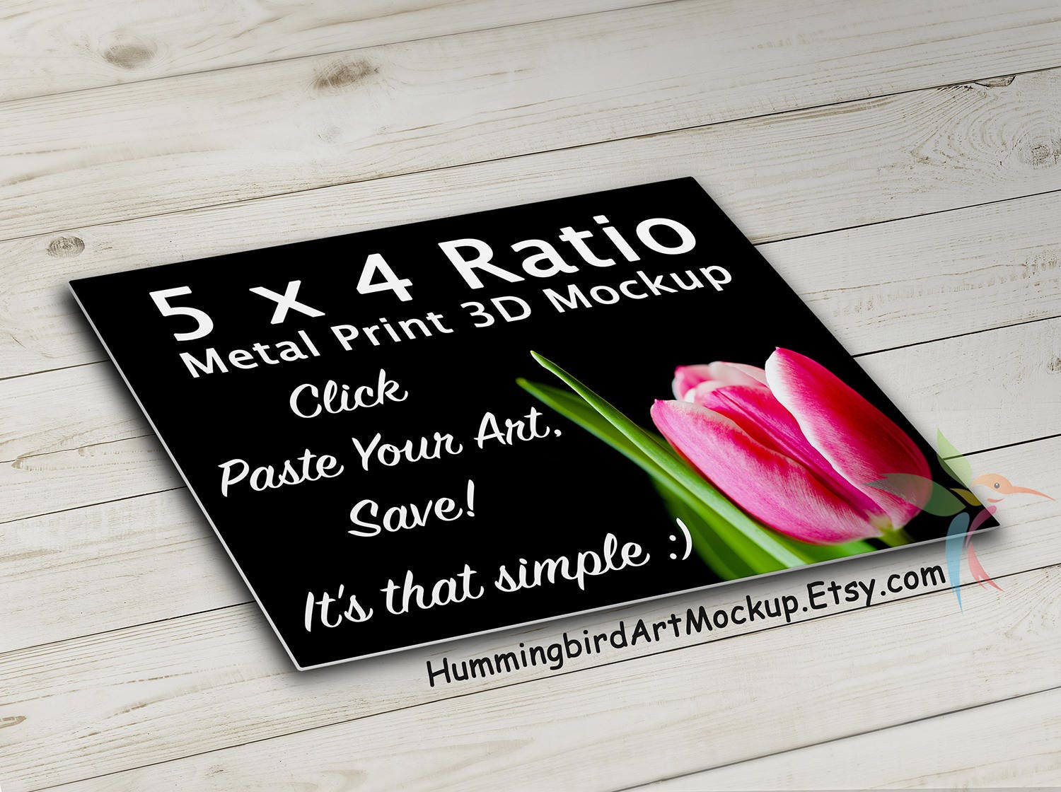 Download 8x10 Metal Print Mockup 5:4 Ratio Mock Up Template 20x25 | Etsy