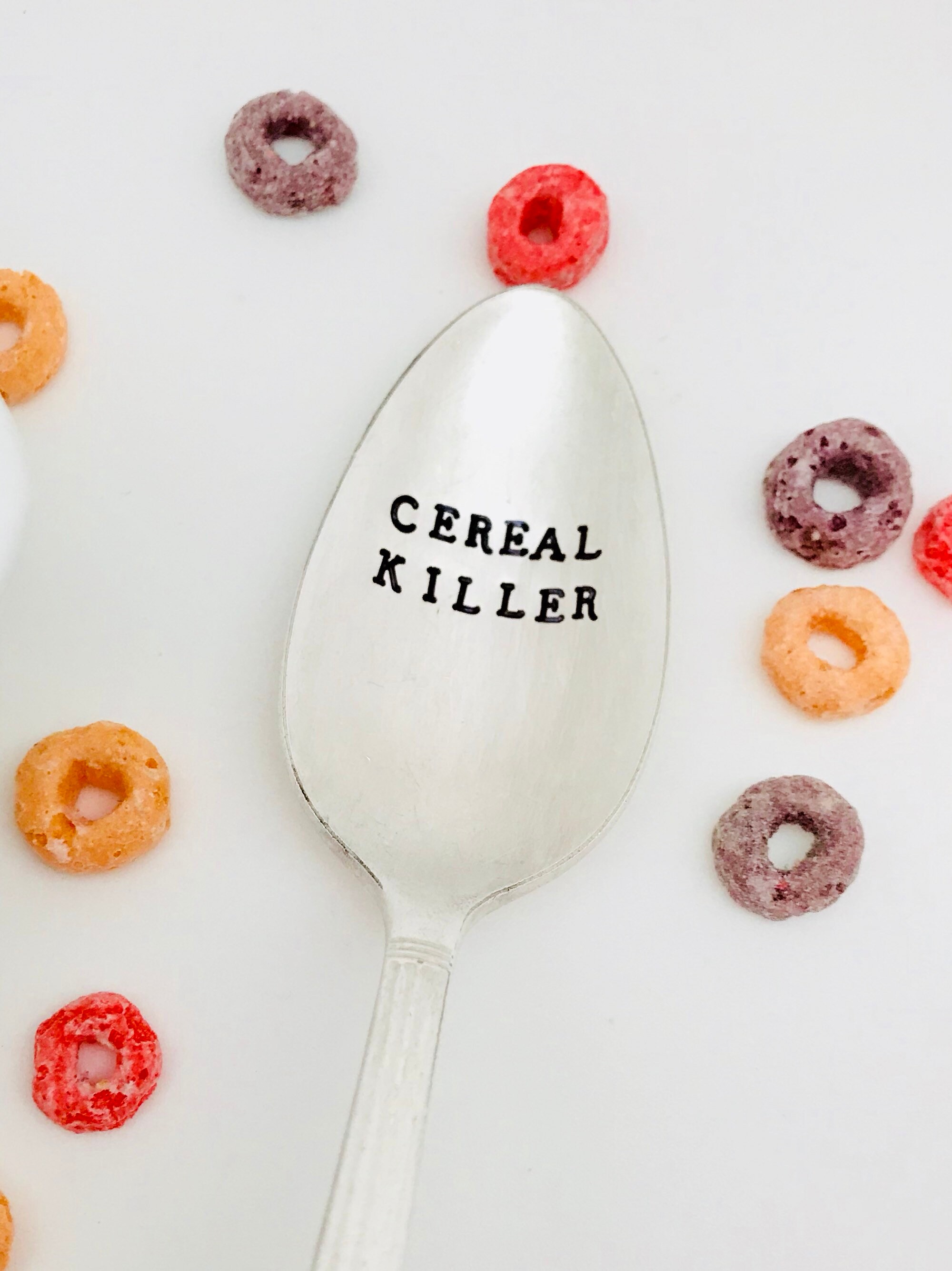CEREAL KILLER spoon cereal spoon Etsy