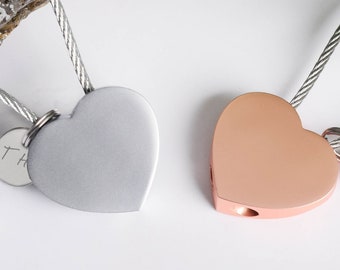 Custom Heart Keychain Charm as Anniversary Gift and Wedding,LOVE Gift Personalized Keychain