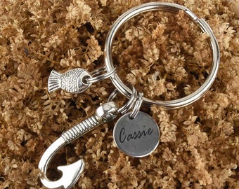 Fish Keychain for Fisherman: Perfect Outdoor Gift for Dad or Husband, Boyfriend, Anniversary Present