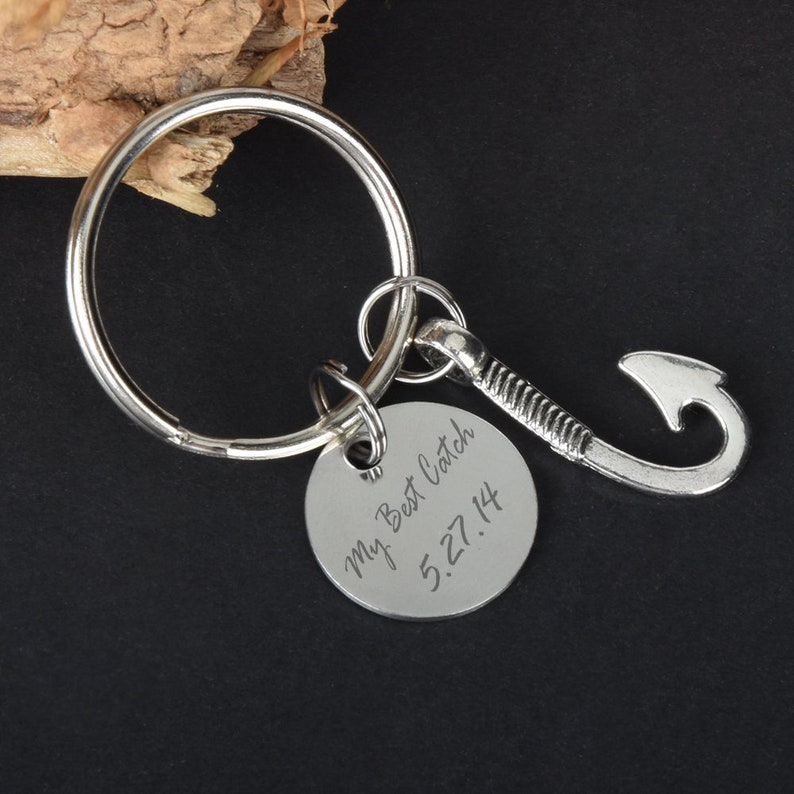 Fishing Keychain Custom Fish Keychain Key Ring Keychain for Etsy
