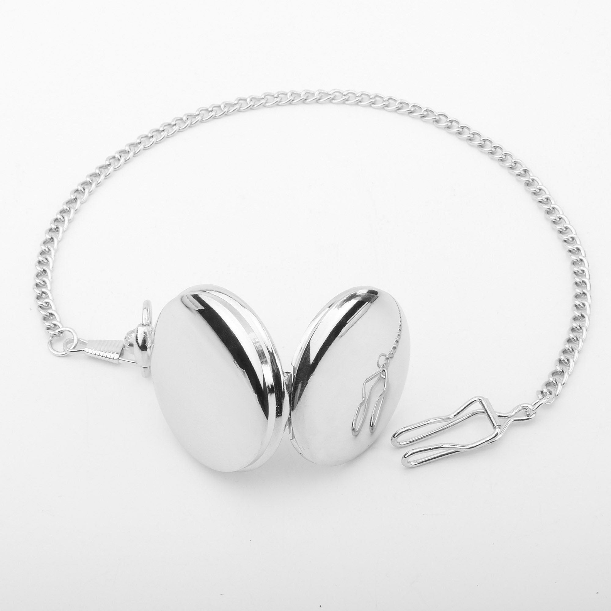 Personalized Pocket Watch necklace Engraved men Gift Custom Etsy