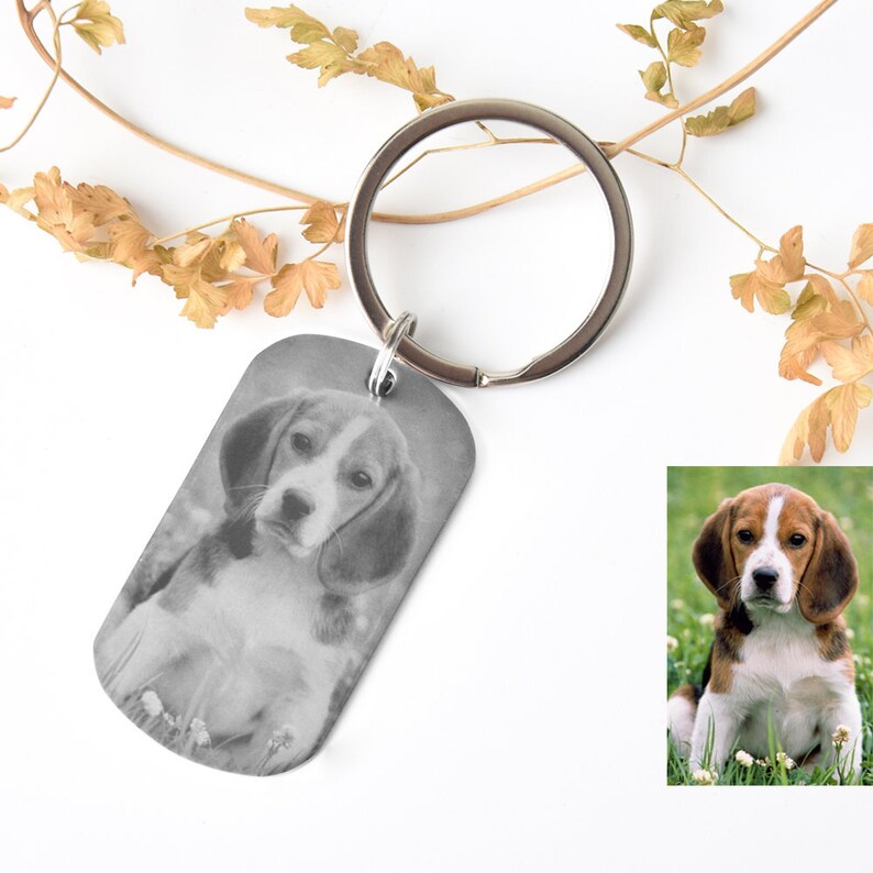 pet engraved keychain