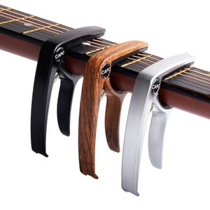 Personalized Name on Guitar Capo, Custom Engraved Guitar Player Lover Gift, Guitarist Gift Ideas