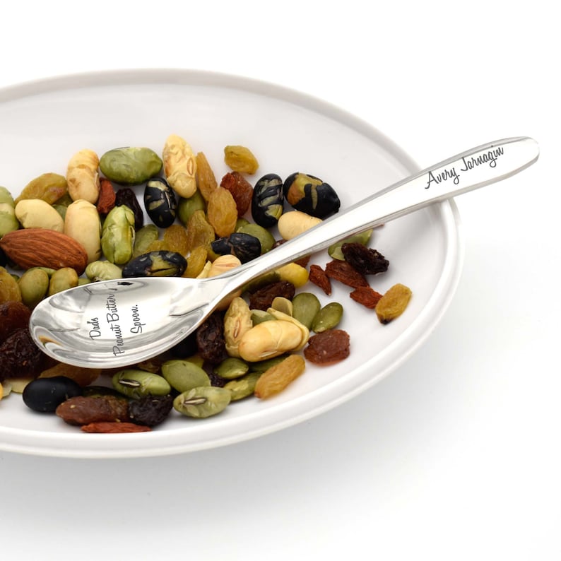 Baby Spoon Stainless Custom Name Dessert Spoon Small Spoon Etsy